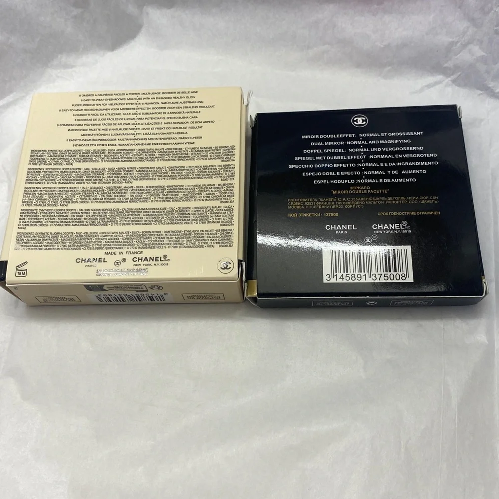 CHANEL Les Beiges—WARM Natural Eyeshadow and Mirror Set